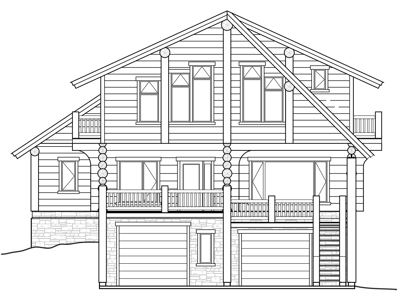 Latigo Ranch GreatLand Log Homes