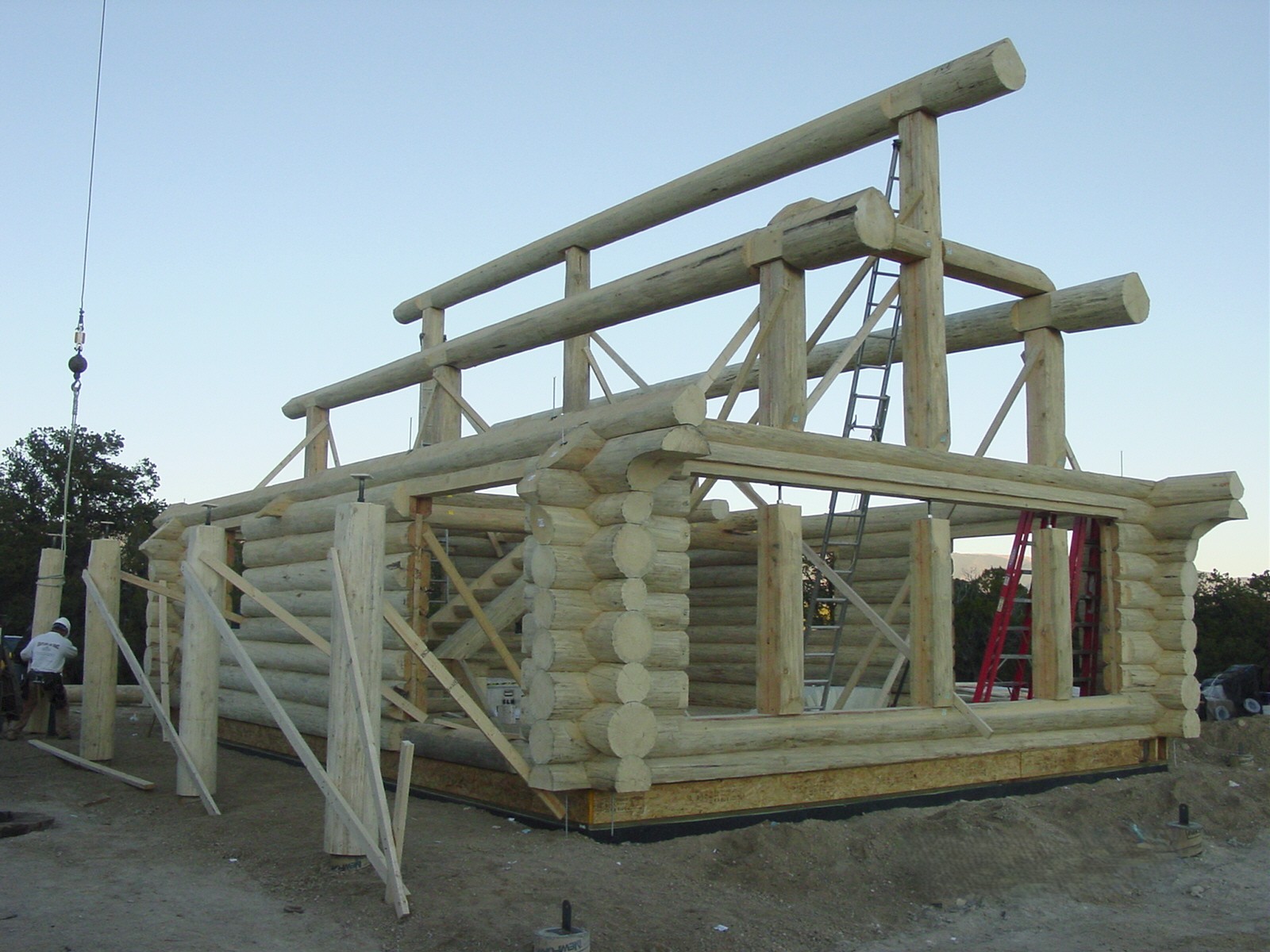 Cabin Building Material - Nine Bean Rows, image size:1600x1200